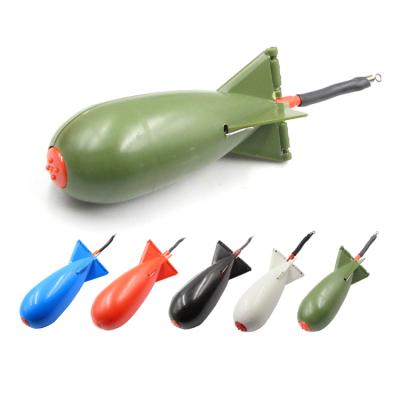 China New Design PP Carp Fishing Accessories PP Bait Rocket Bomb Wholesale Fishing Groundbait for sale