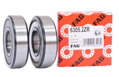 China FAG 6305 2ZR Deep Groove Ball Bearing For Maximum Oil Speed 14000 R/Min And Grease Maximum Speed 10000 R/Min for sale