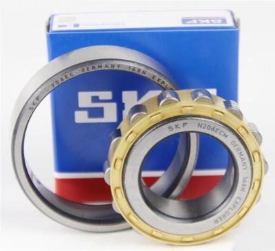 China SKF N206ECM Open Type Cylindrical Roller Bearing 30*62*16mm 0.214kg For Heavy Machinery for sale