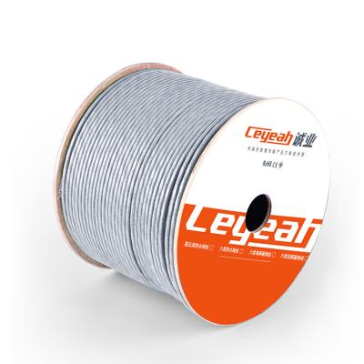 China Cat6 UTP 23AWG Low Attenuation Network Cable Copper Fluke Passed Test Channel 100M Perm. Link Al Foiled Shielded Cat 6 UTP 23AWG 057Because GY for sale