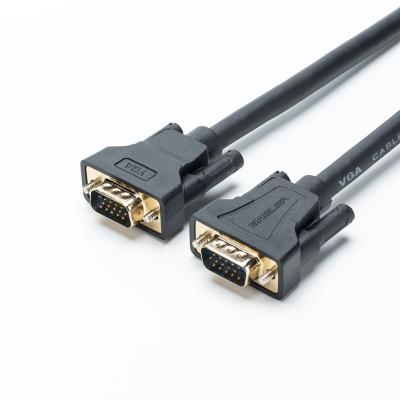 China COMPUTER HD VIDEO Cable 15M 1920x1080P 2K 60Hz Factory Price Copper High Speed ​​3+6 VGA Data Cable Computer Monitor Audio Video Data Cable for sale