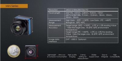 China High Resolution MINI Thermal Imaging Module Camera Lightweight Compact Ultra Low for sale