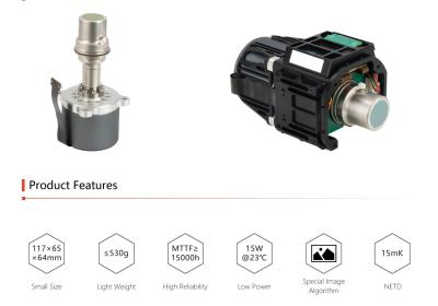 China Analoog-infrarood detectorpakket 0,4 g Voor thermocouple temperatuurdetectie Te koop