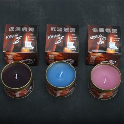 China Wholesale Handmade Luxury Horsehead Scented Low Temperature Gel Candle Wax Tin Box Pack Fragrance Beauty Wax Candle for sale