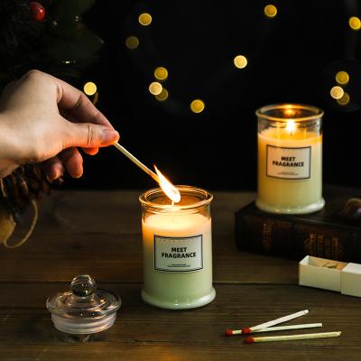 China Creative Hand Scented Customized Wax Luxury Crystal Home Scented Candle Flameless Soy Decoration Aromatherapy Set for sale