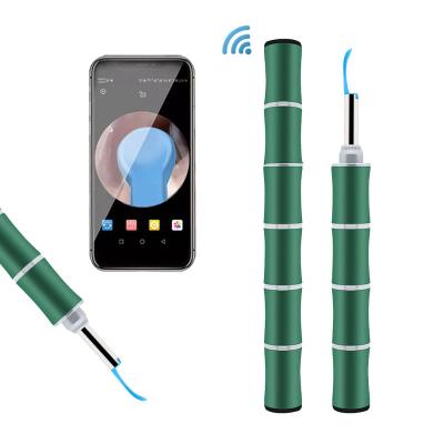 China Viable Cleaner Ear Wax Removal Endoscope App Tuya Electric Smart Otoscope Ear Cleaning Visual Ear Harvester for sale