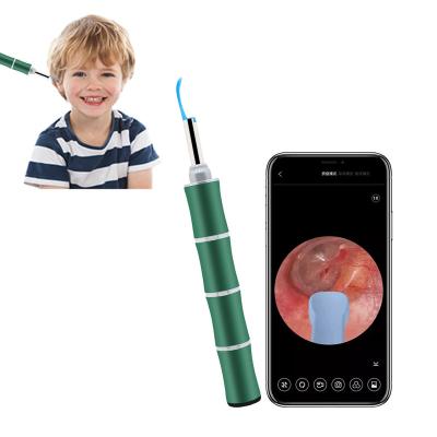 China Car Tuya App Adults Kids Pampers Smart Earwax Removal Tool Silicone Ear Cleaner Otoscope Ear Cleaning for sale