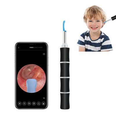 China 45 Mins Rechargeable Android IOS Usb Earwax Remover Baby Nose And Ear Cleaner With Endoscope Camera Led Earpick for sale