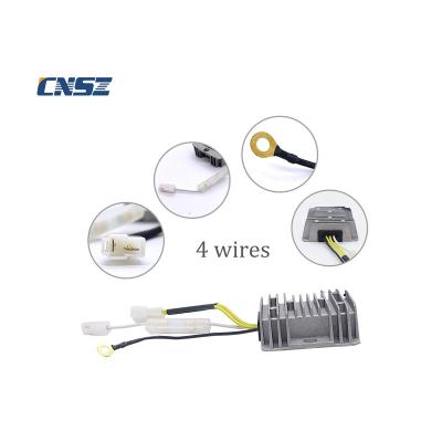 China Current Convert 4 Wires 178F/186F Rectifier Voltage Regulator For Diesel Engine Generator KDE3500 KDE5000 KDE6500 KDE6700 DC 12V for sale