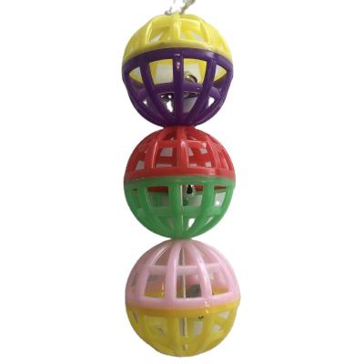 China PLASTIC BALL FOR CATS hot sale pet toy polyester plastic ball for cats durable tpr cat toy for sale