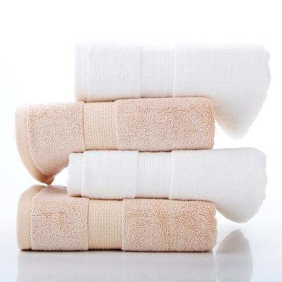 China Bamboo Towels Wholesale Soft Wholesale Household Soft Fiber Bath Towel Absorbent Single CLEANING Towel Manufacturers Export for sale