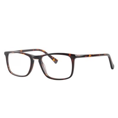 China Optical Frames 2649 Rectangle Acetate Men Eye Glass Optical Frames for sale