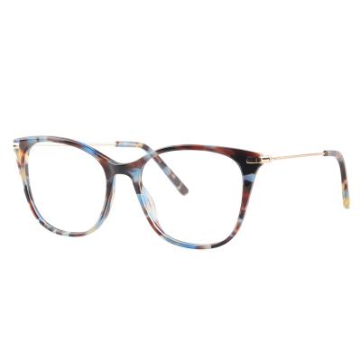 China 2051 Acetate Women Optical Frames Cat Eye Glasses Frames Wholesale for sale