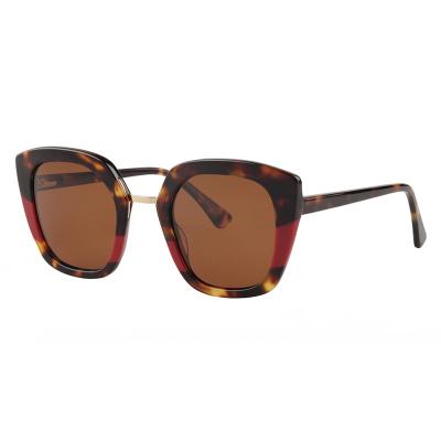 China Custom Fashion Sunglasses S323 Fashion Acetate Women Polarized Sunglasses for sale