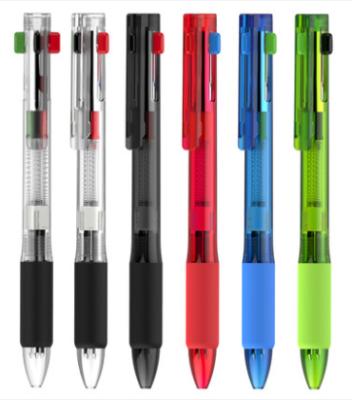 China Promotional Pen Wholesale Free Samples In Stock Multi Colors Unicorn Ball Pen 4 Color for sale