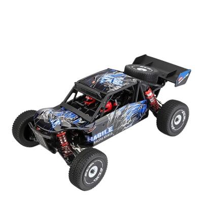 China Strong Magnet Carbon Brush Motor WLToys 550 124018 1:12 2.4GHz 4WD Electric Radio Control Ride On Cars Toys Remote For Kids for sale