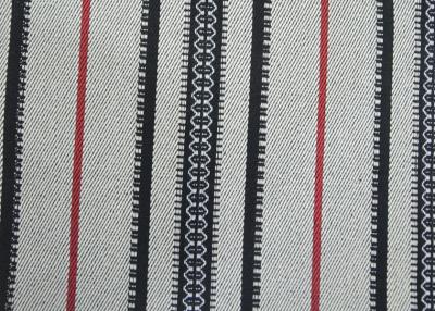 China Home Decor Black And White Striped Outdoor Fabric Upholstery Material for sale