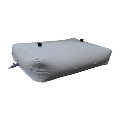 China Foldable rectangular water tank flexible water bladder PVC flexitank 10000L for sale