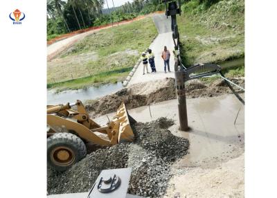 China Melhoria de solo alta da coluna da pedra da maquinaria pesada da calcadeira do Vibro de Effiency à venda