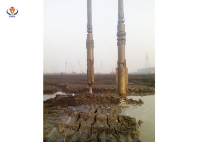 China Ground Improvement Vibroflot Drive Pile Machine Enhancing Seismic Capacity for sale