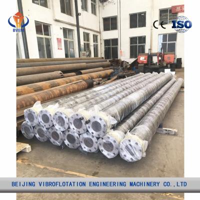 China Professional Steel Vibroflot Parts Extension Tube 5000Mm Length 22Mm Thickness for sale