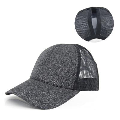 China High Quality Ponytail Baseball Cap Ponytail Trucker Hat From China Supplier COMMON Custom Hat for sale