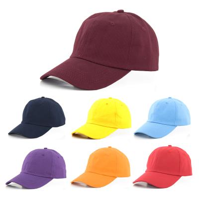 China COMMON Solid Color Cotton Baseball Hats Custom, Embroidered Baseball Cap, Simple Dad Hat Custom Hat for sale