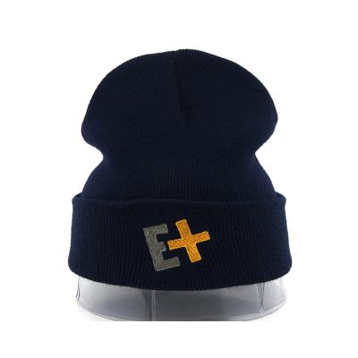 China Wholesale JOINT Fashion Winter Beanies With Embroidery Custom Winter Hat for sale