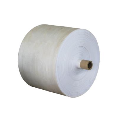 China PP Woven Sack Roll Polypropylene Woven Fabric Flour Sack Moisture Proof Fabric for sale