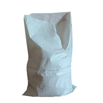 China Manufacturer Recyclable 25 50kg White Porcelain PP Woven To Return Packing Bags For Empty Flour Sack for sale