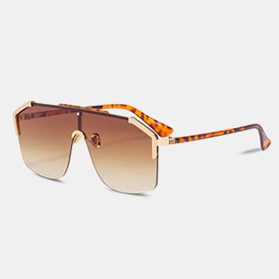 China Hot selling net red big frame sunglasses high quality new the same style sunglasses outdoor sunglasses for sale