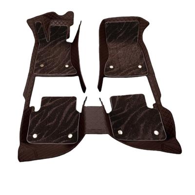 China Unique Design Luxury Hot Selling Waterproof Leather Fully Surrounded Car Floor Mats for sale