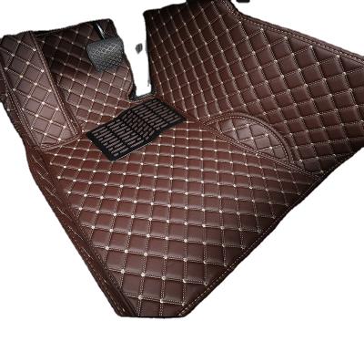 China Luxury Hot Selling PVC / PU Leather 7D Car Mats Anti Slip With for sale