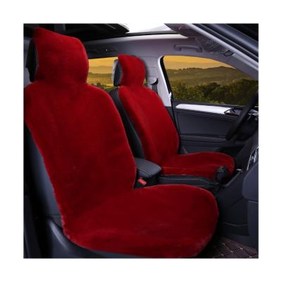 China Breathable Economic Custom Design Universal Plush Comfort Car Seat Cover for sale