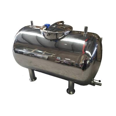 China Hot Sale Horizontal Stainless Steel Milk Storage Tank For Transportation JF-509 for sale