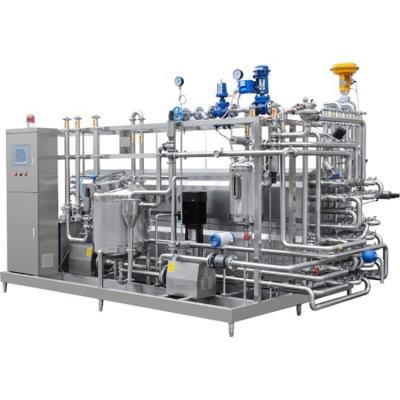 China Chinese Factory Full Automatic UHT Tubular Pasteurizer For Wine / Beer / Juice Food Dairy for sale