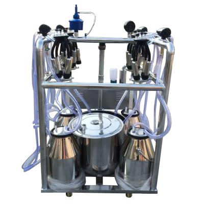 China High Efficiency Easy Operation High Efficiency Four Cows Portable Milking Machine Price With Cleaning System for sale