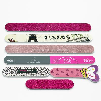 China Nail Care Printing Nail File Sunshine Custom Nail File 100/180 for sale