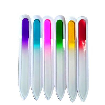 China Factory Promotion Glass Custom Printed Glass Nail File for sale