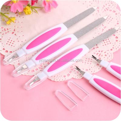 China Custom Printed Stainless Steel Metal Nail File for sale