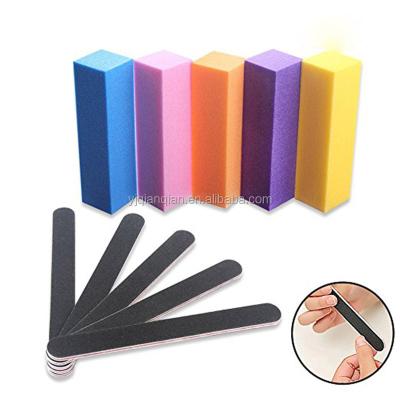 China Wholesale Supply 5 Colors Factory Supply 5 Colors Factory Folder Nail Buffer Eva and Sanding Block for sale