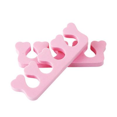 China Colorful Disposable Toe Beauty Personal Care Salon Pedicure Finger Separator for sale