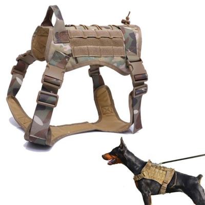 China Hot Sales Tactical Dog Harness Customized Military Dog Training Running Vest for sale