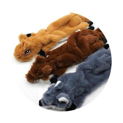 China Viable Simulation Animal Hunting Interactive Squeaky Soft Bite Resistant Dog Pet Toys for sale