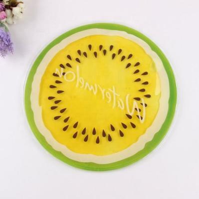 China Viable Factory Direct Washable Summer Cat And Dog Mat Cool Pet Bed Fruit Pet Mat for sale