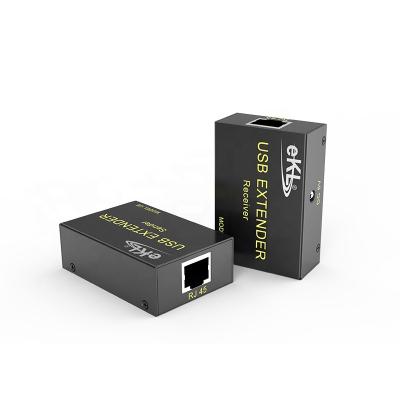 中国 Factory supply USB extender 60m single network extend usb to rj45 販売のため