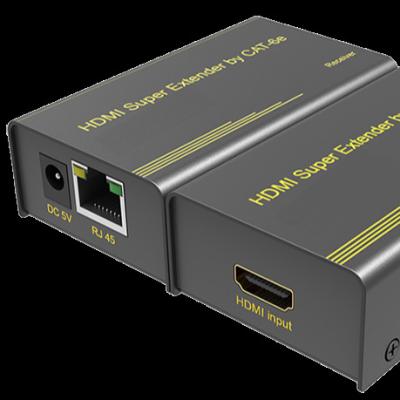 中国 FHD 1080P HDMI Extender 60m 197ft over CAT6 point to point 販売のため