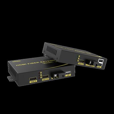 China EKL HDMI Optical Transceiver HDMI Fiber Extender 200m HD With USB To Fiber KVM for sale