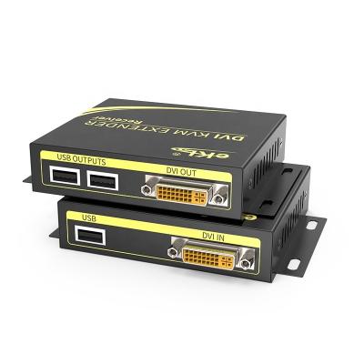 中国 EKL-DCK100 4K@60Hz 100m 2.0 USB KVM Extender DVI Extender DVI KVM Extender 100m 販売のため