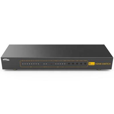 Κίνα Factory hdmi switch 8 in 1/2 out with audio HDMI 1.4 eKL-812H προς πώληση